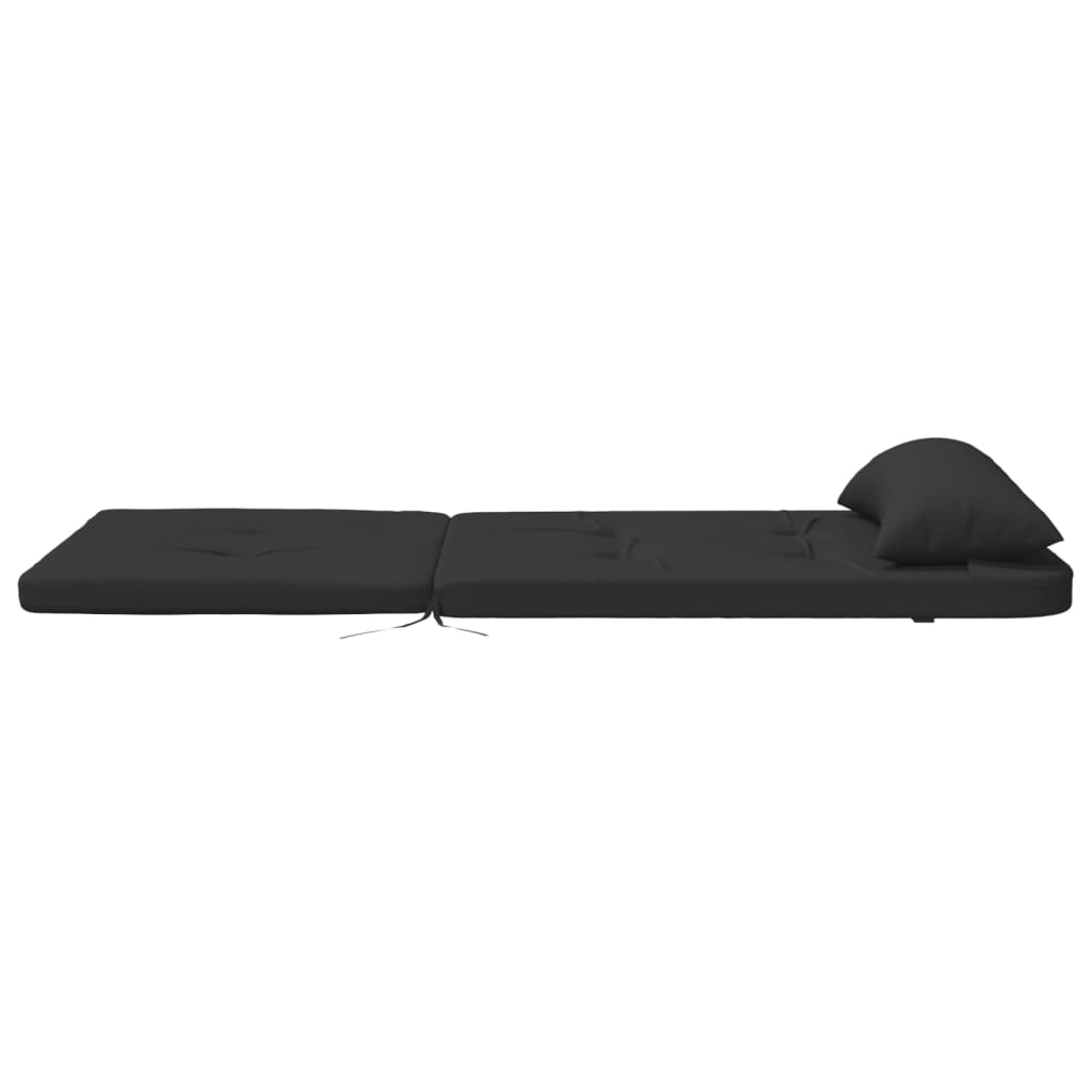 vidaXL Perne pentru scaun Adirondack, 2 buc, negru, textil oxford