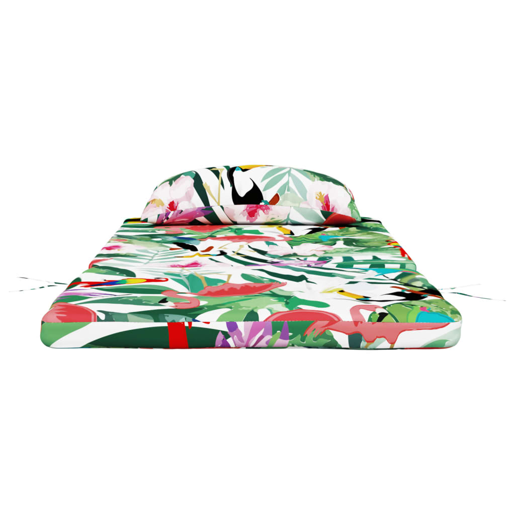 vidaXL Perne pentru scaun Adirondack, 2 buc, multicolor, textil oxford