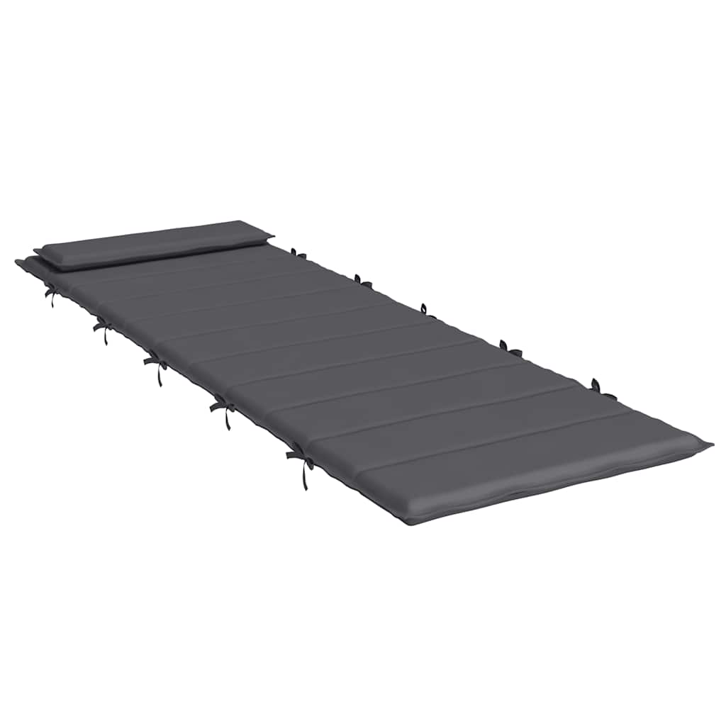 vidaXL Pernă de șezlong, antracit, 180x60x4 cm, textil Oxford vidaXL Pernă de șezlong, antracit, 180x60x4 cm, textil Oxford