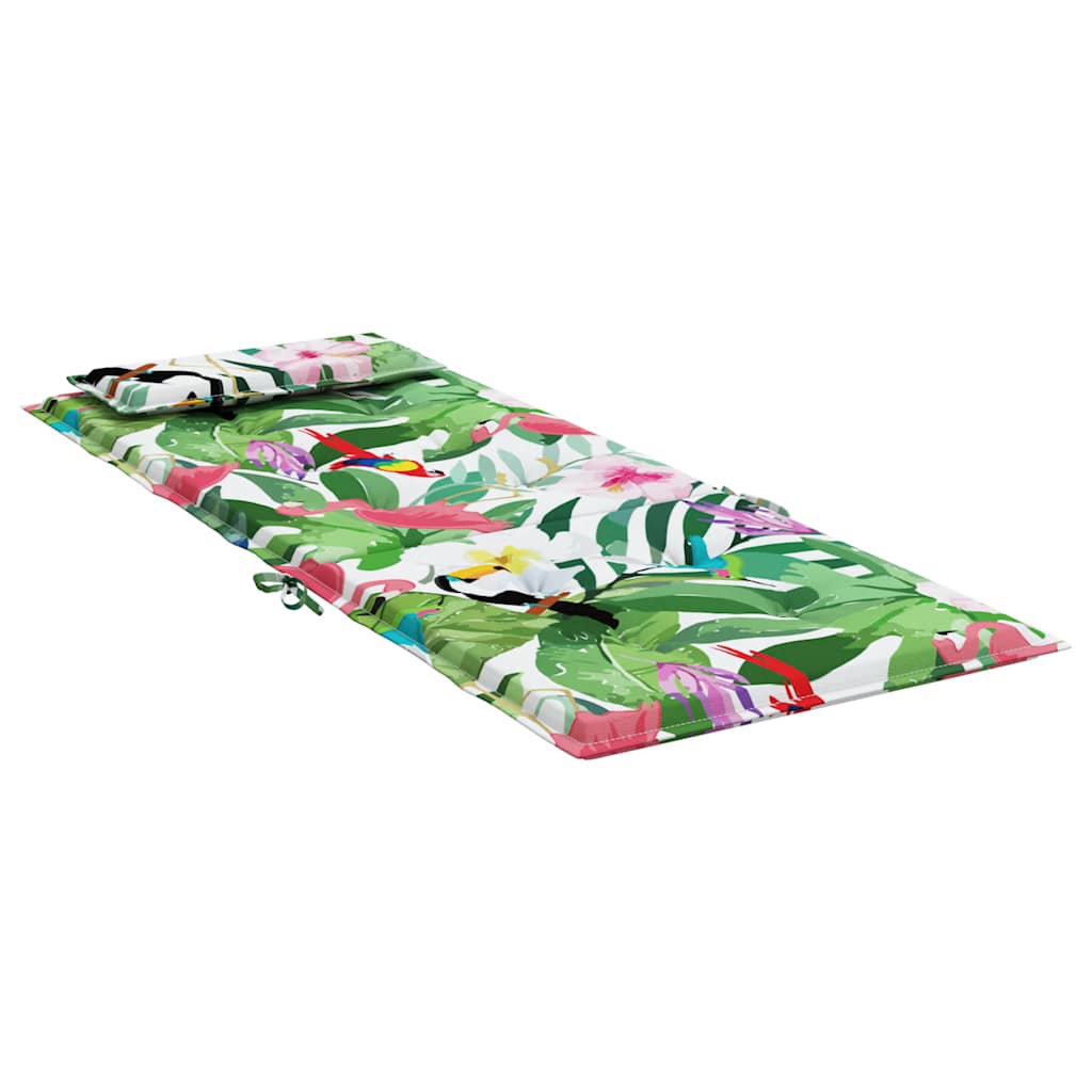 vidaXL Perne de scaun spătar înalt, 2 buc., multicolor, textil oxford