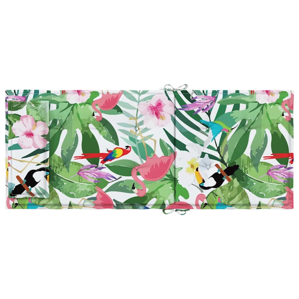 vidaXL Perne de scaun spătar înalt, 2 buc., multicolor, textil oxford