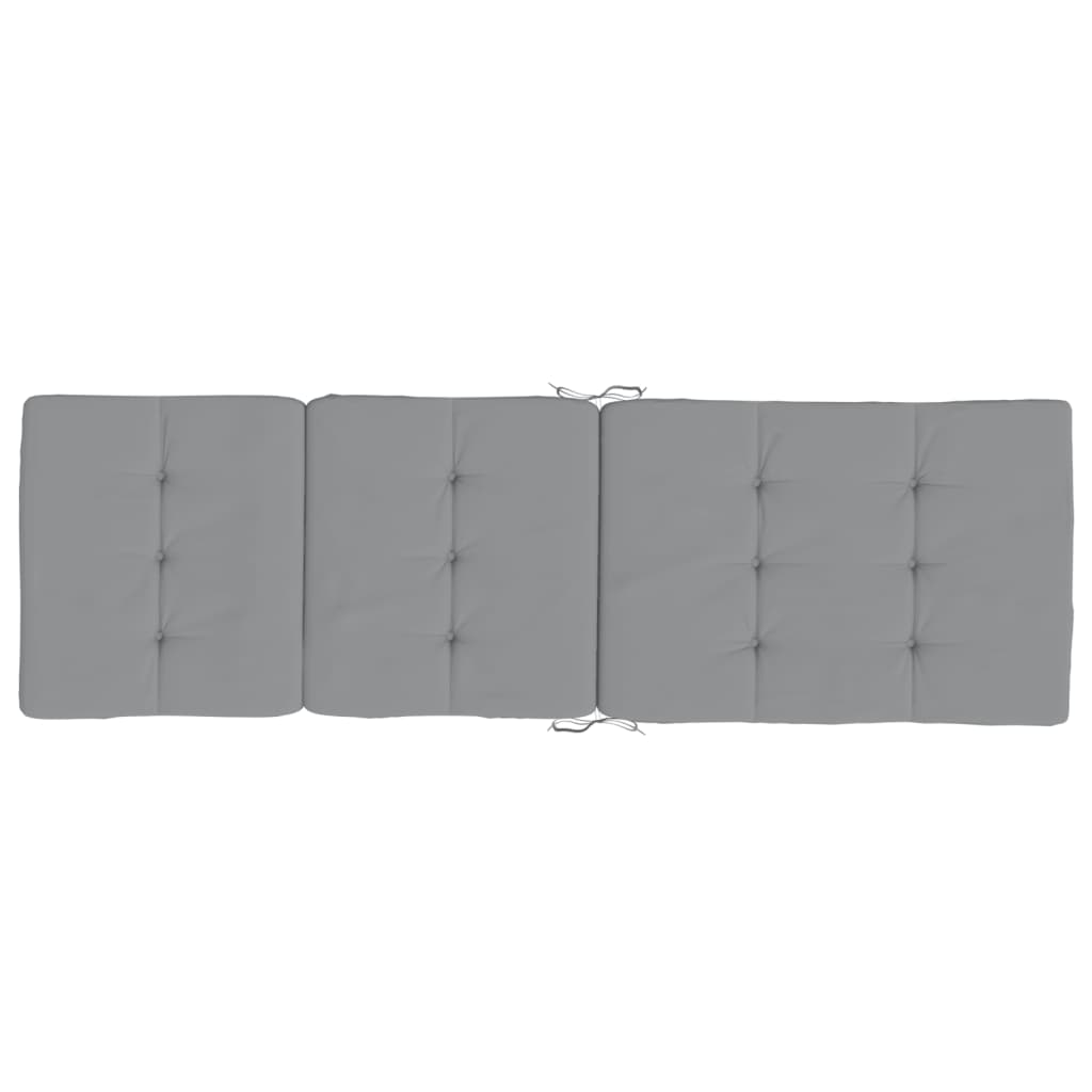 vidaXL Perne scaun de terasă, 2 buc, gri, țesătură Oxford vidaXL Perne scaun de terasă, 2 buc, gri, țesătură Oxford