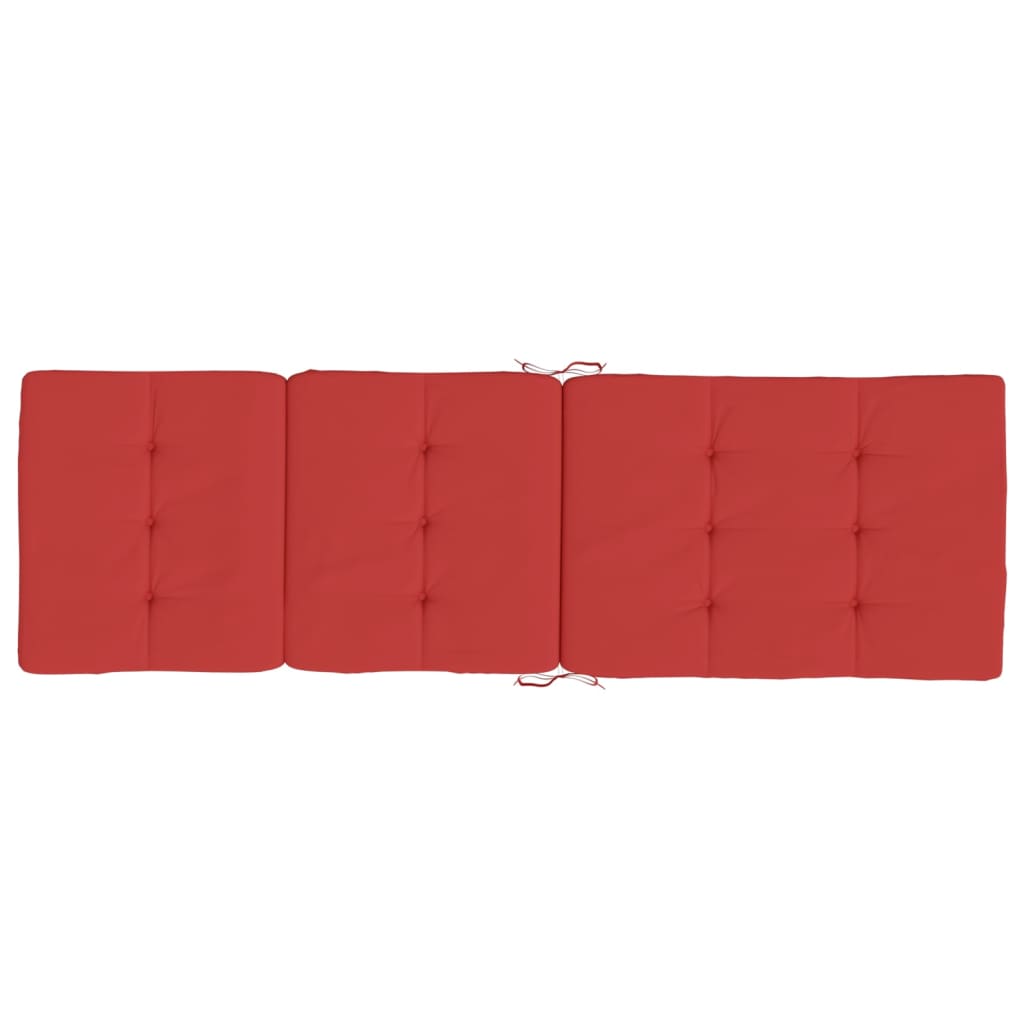 vidaXL Perne scaun de terasă, 2 buc, roșu, țesătură Oxford vidaXL Perne scaun de terasă, 2 buc, roșu, țesătură Oxford
