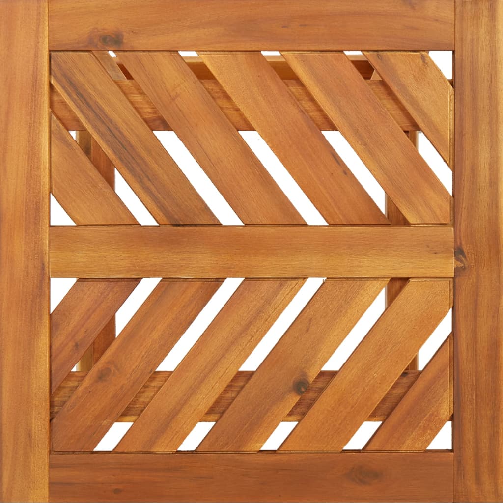 vidaXL Masă laterală, 45x45x60 cm, lemn masiv de acacia vidaXL Masă laterală, 45x45x60 cm, lemn masiv de acacia