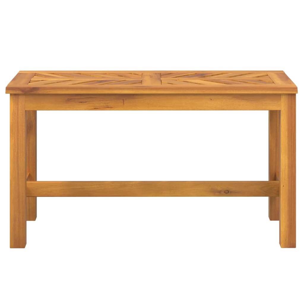 vidaXL Bancă de grădină, 80 cm, lemn masiv de acacia vidaXL Bancă de grădină, 80 cm, lemn masiv de acacia