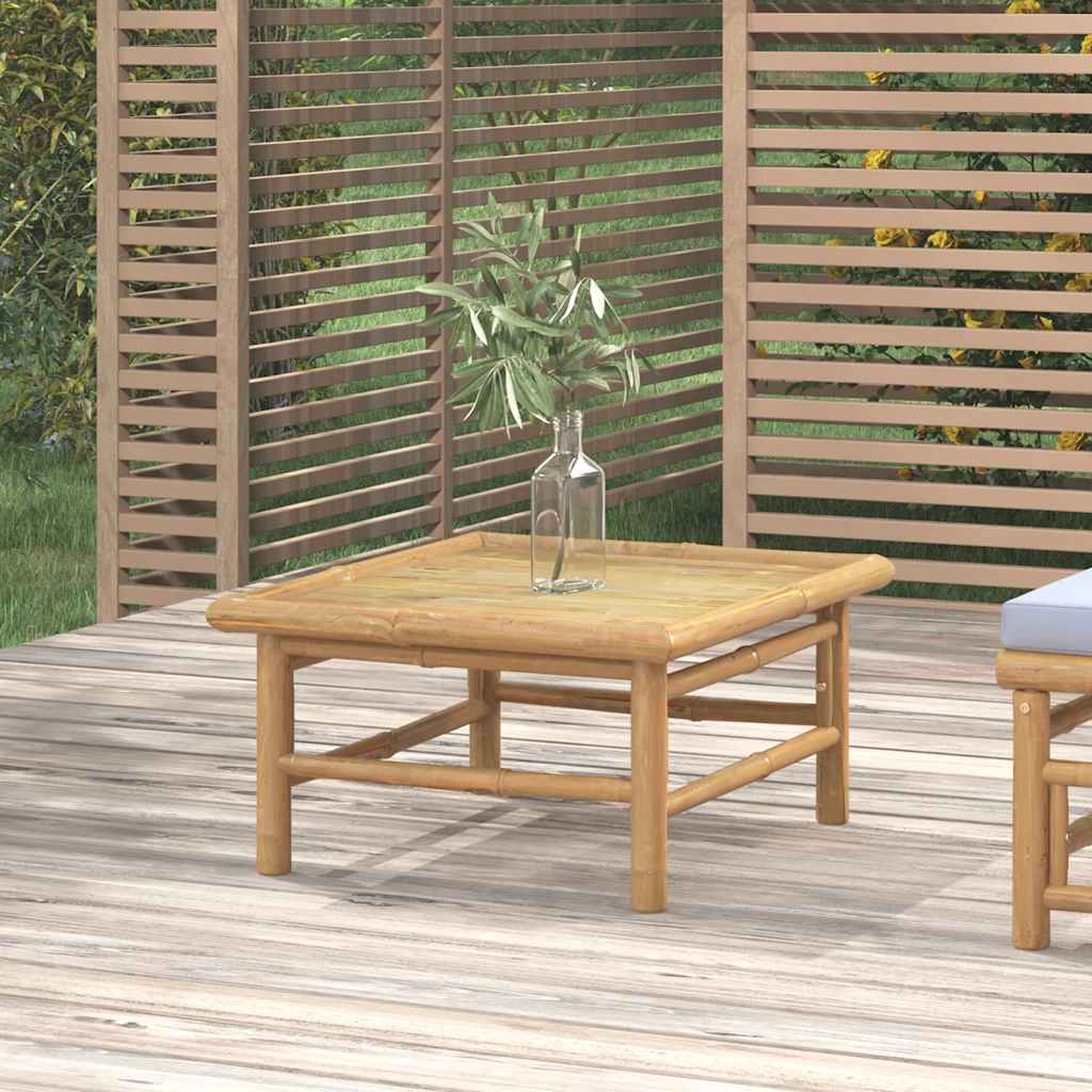 vidaXL Masă de grădină, 65x55x30 cm, bambus vidaXL Masă de grădină, 65x55x30 cm, bambus
