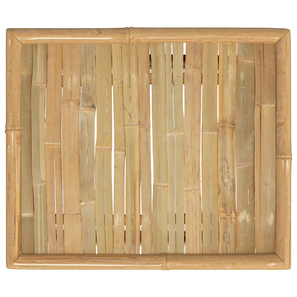 vidaXL Masă de grădină, 65x55x30 cm, bambus vidaXL Masă de grădină, 65x55x30 cm, bambus