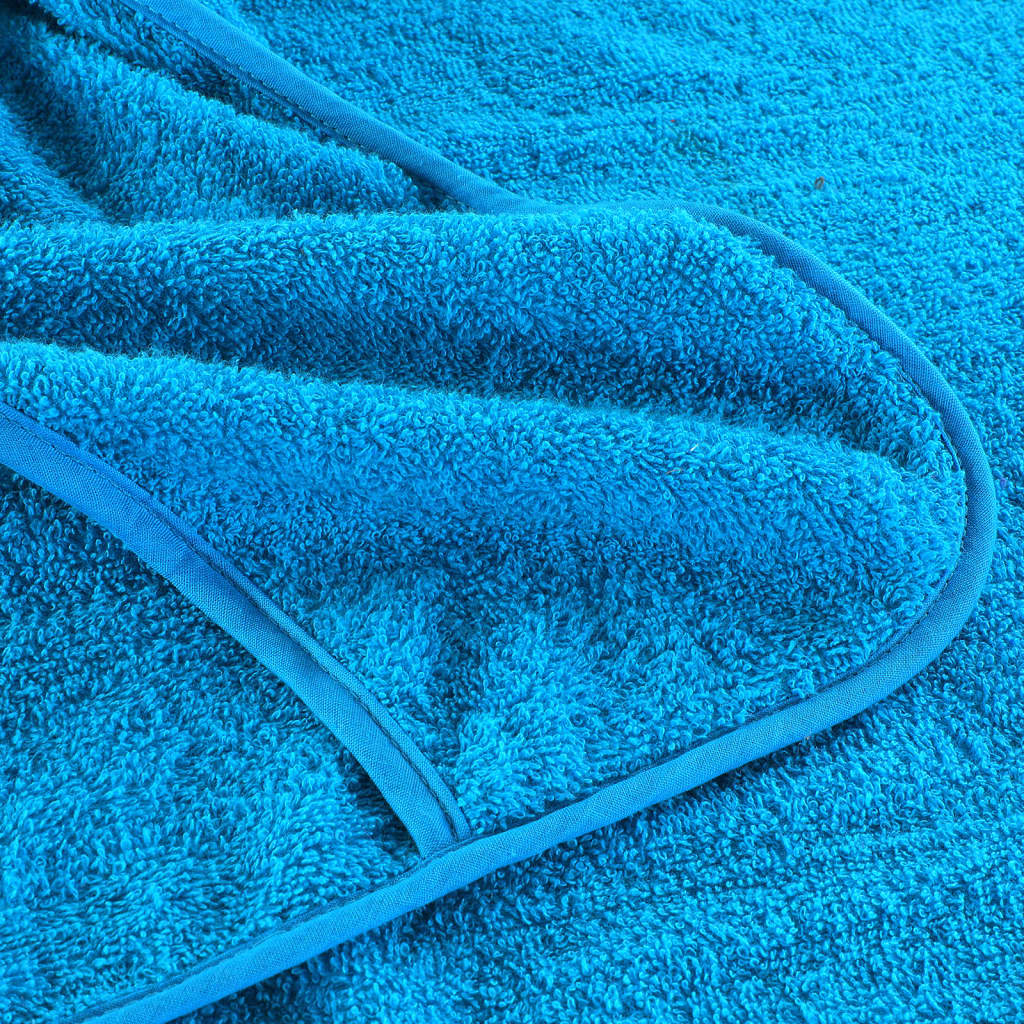 vidaXL Prosoape de plajă, 2 buc., turcoaz, 60x135 cm, textil 400 GSM vidaXL Prosoape de plajă, 2 buc., turcoaz, 60x135 cm, textil 400 GSM