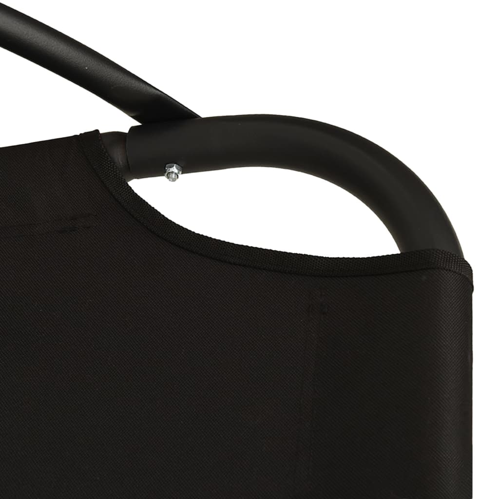vidaXL Scaun balansoar grădină cu pernă gri închis, textil oxford/oțel vidaXL Scaun balansoar grădină cu pernă gri închis, textil oxford/oțel