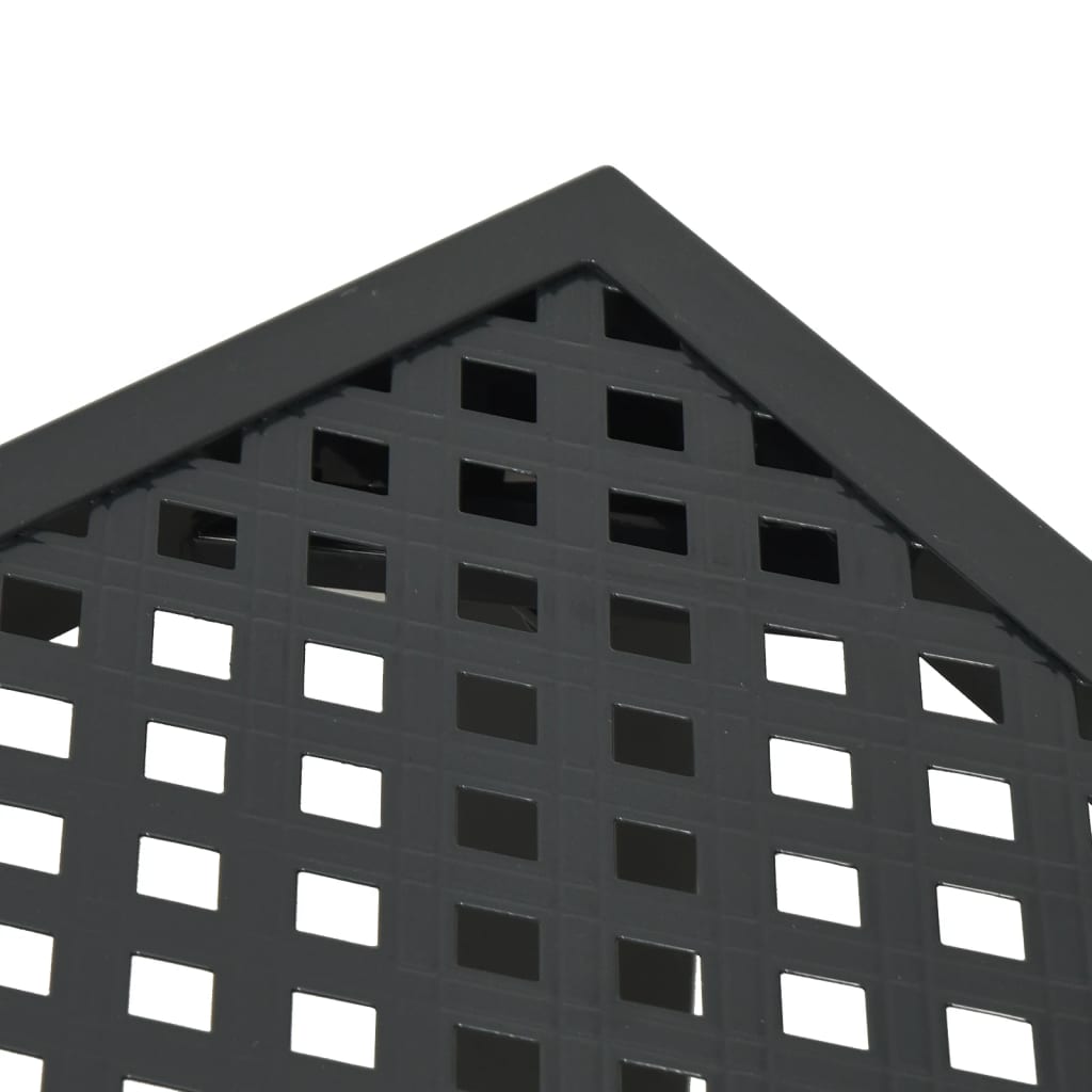 vidaXL Masă de grădină, antracit, 165x80x72 cm, oțel vidaXL Masă de grădină, antracit, 165x80x72 cm, oțel