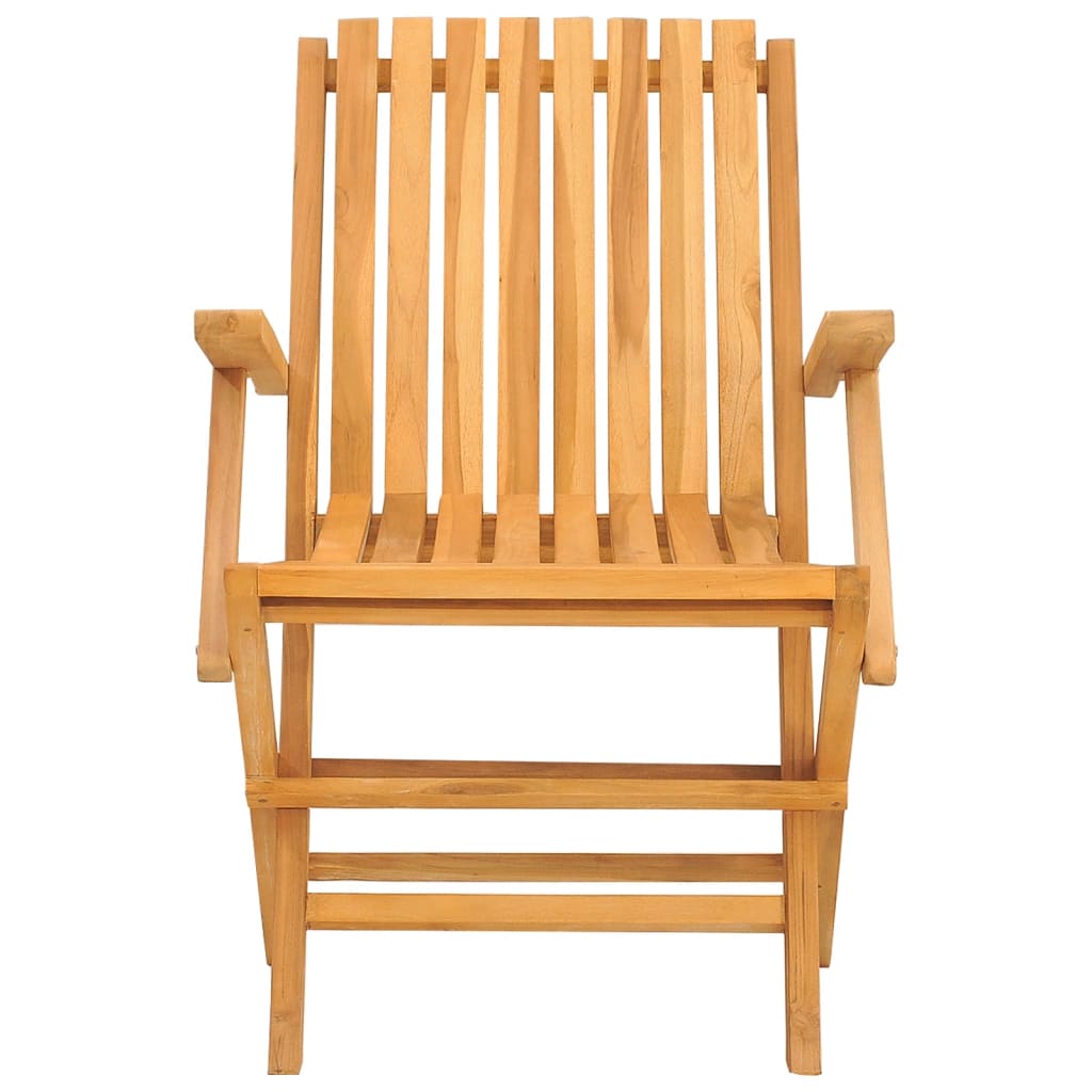 vidaXL Scaune de grădină pliante, 2 buc., 61x67x90 cm, lemn masiv tec vidaXL Scaune de grădină pliante, 2 buc., 61x67x90 cm, lemn masiv tec
