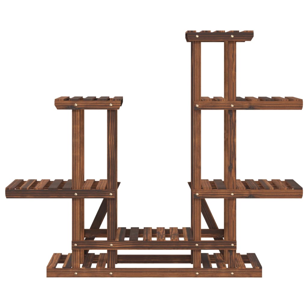vidaXL Suport pentru flori, 95x25x96 cm, lemn masiv de brad vidaXL Suport pentru flori, 95x25x96 cm, lemn masiv de brad