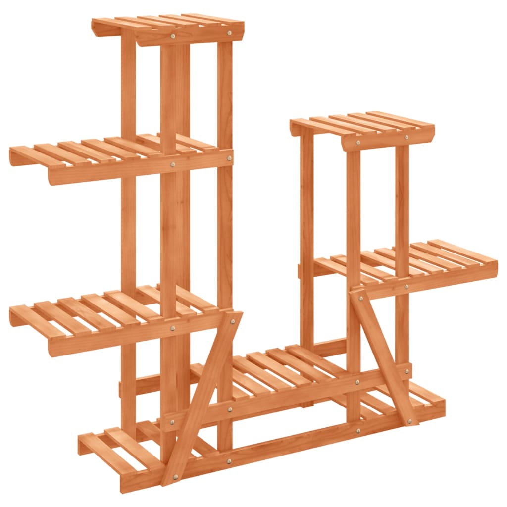vidaXL Suport pentru flori, 95 x 25 x 96 cm, lemn masiv de brad vidaXL Suport pentru flori, 95 x 25 x 96 cm, lemn masiv de brad