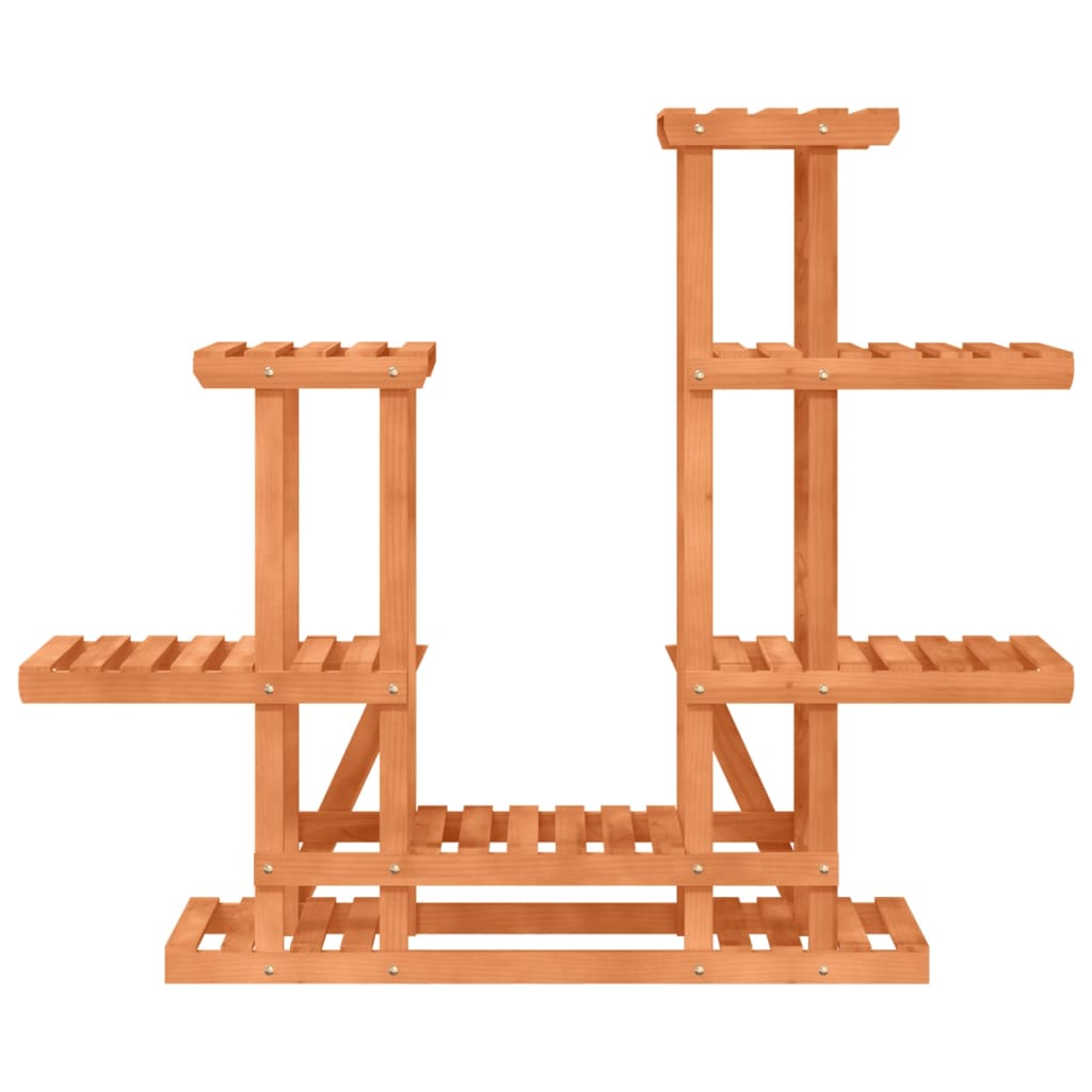 vidaXL Suport pentru flori, 95 x 25 x 96 cm, lemn masiv de brad vidaXL Suport pentru flori, 95 x 25 x 96 cm, lemn masiv de brad