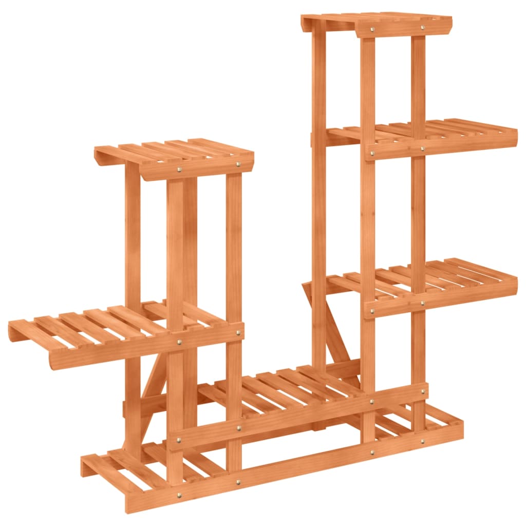 vidaXL Suport pentru flori, 95 x 25 x 96 cm, lemn masiv de brad vidaXL Suport pentru flori, 95 x 25 x 96 cm, lemn masiv de brad