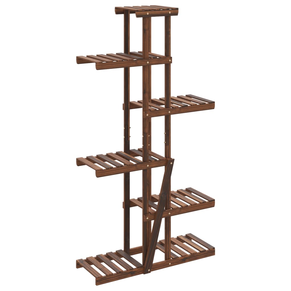 vidaXL Suport pentru flori, 75x25x140,5 cm, lemn masiv de brad vidaXL Suport pentru flori, 75x25x140,5 cm, lemn masiv de brad