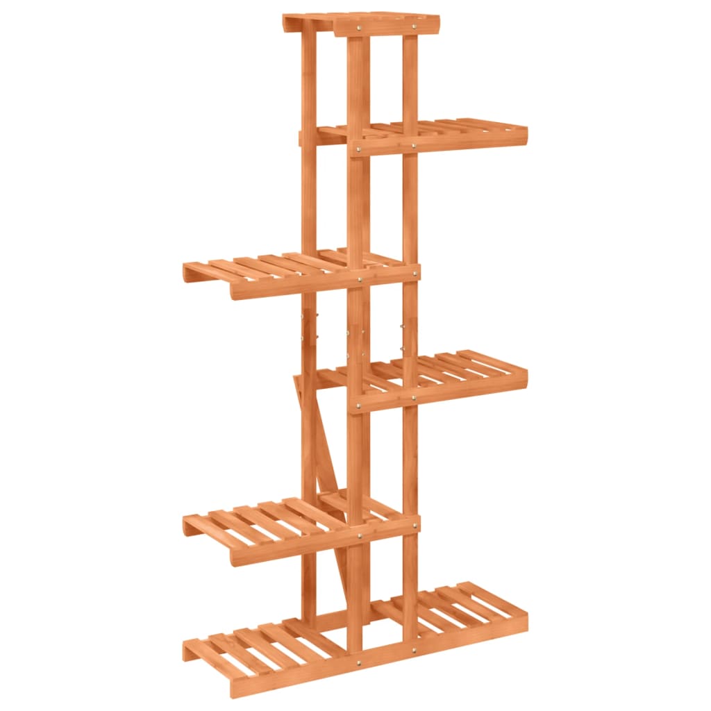 vidaXL Suport pentru flori, 75x25x140,5 cm, lemn masiv de brad