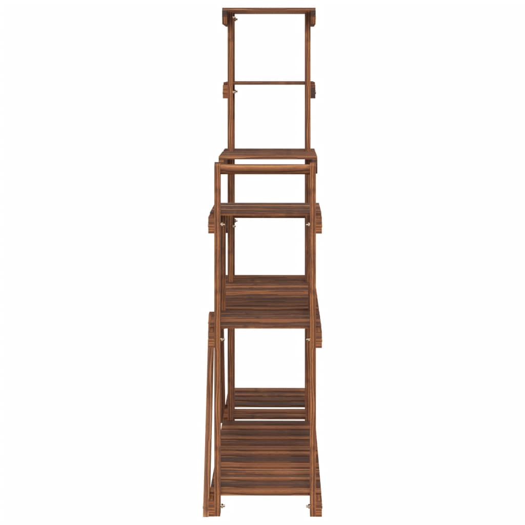 vidaXL Suport pentru flori, 110x25x111 cm, lemn masiv de brad