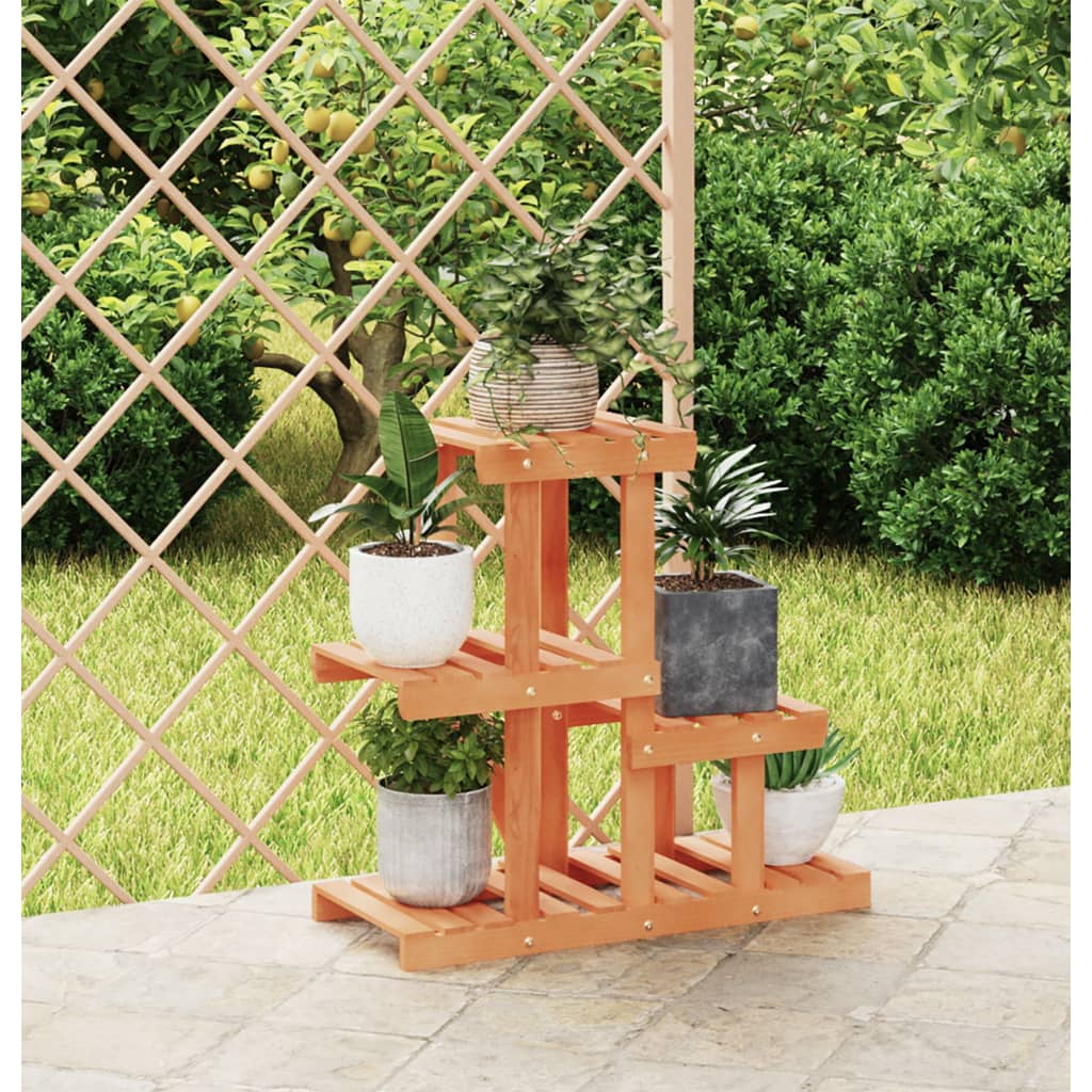 vidaXL Suport pentru flori, 58x25x51 cm, lemn masiv de brad vidaXL Suport pentru flori, 58x25x51 cm, lemn masiv de brad