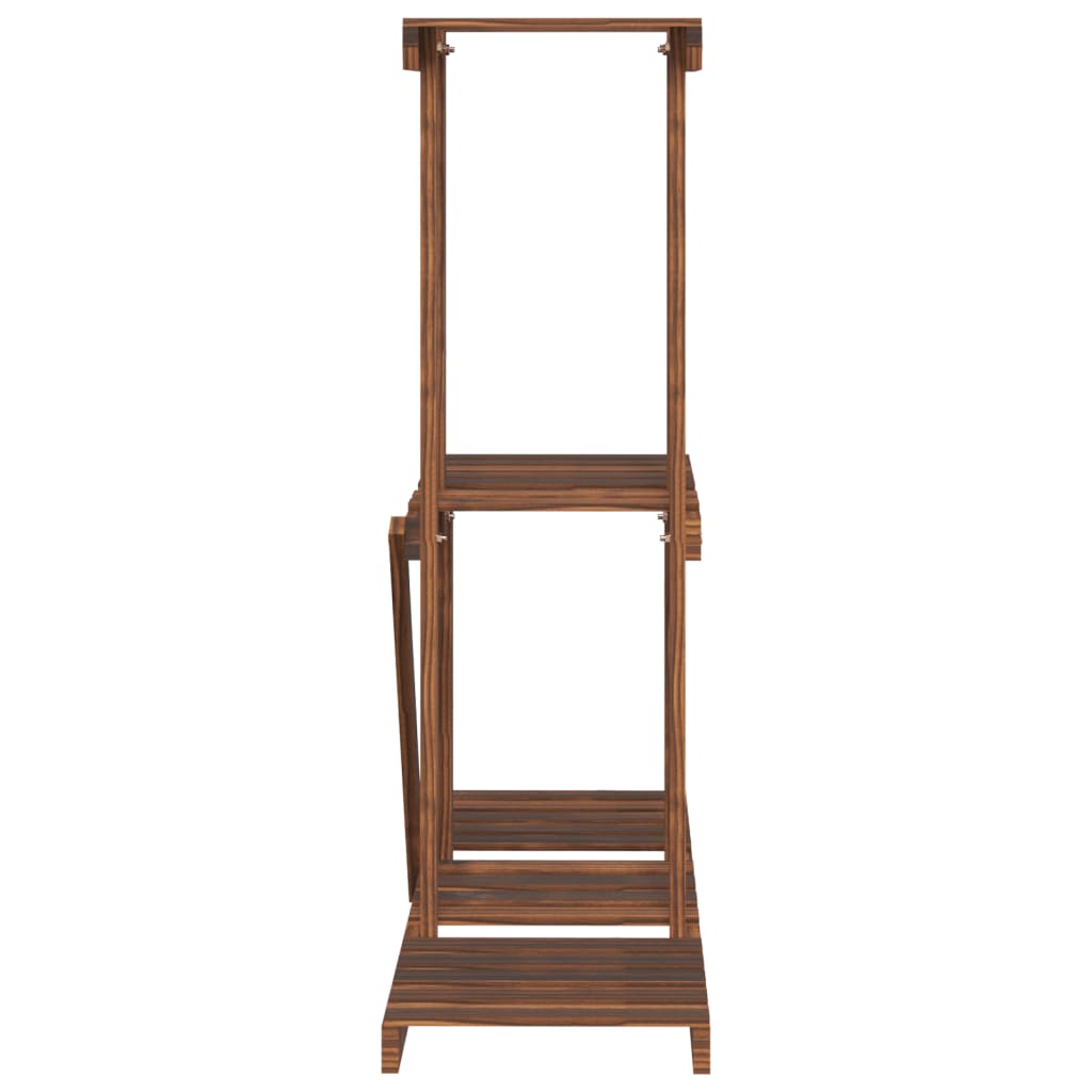 vidaXL Suport pentru flori, 81x25x75,5 cm, lemn masiv de brad vidaXL Suport pentru flori, 81x25x75,5 cm, lemn masiv de brad