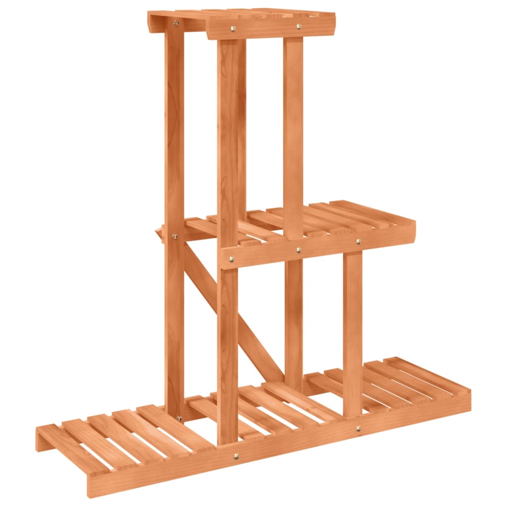 vidaXL Suport pentru flori, 81x25x75,5 cm, lemn masiv de brad vidaXL Suport pentru flori, 81x25x75,5 cm, lemn masiv de brad