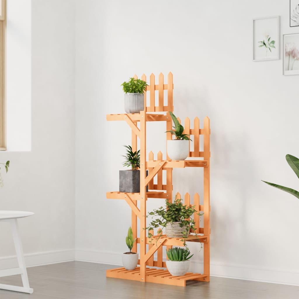 vidaXL Suport pentru flori, 60x25x130 cm, lemn masiv de brad