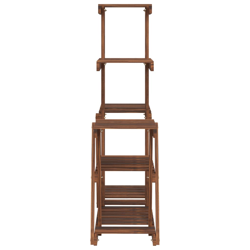 vidaXL Suport pentru flori, 95 x 25 x 96 cm, lemn masiv de brad