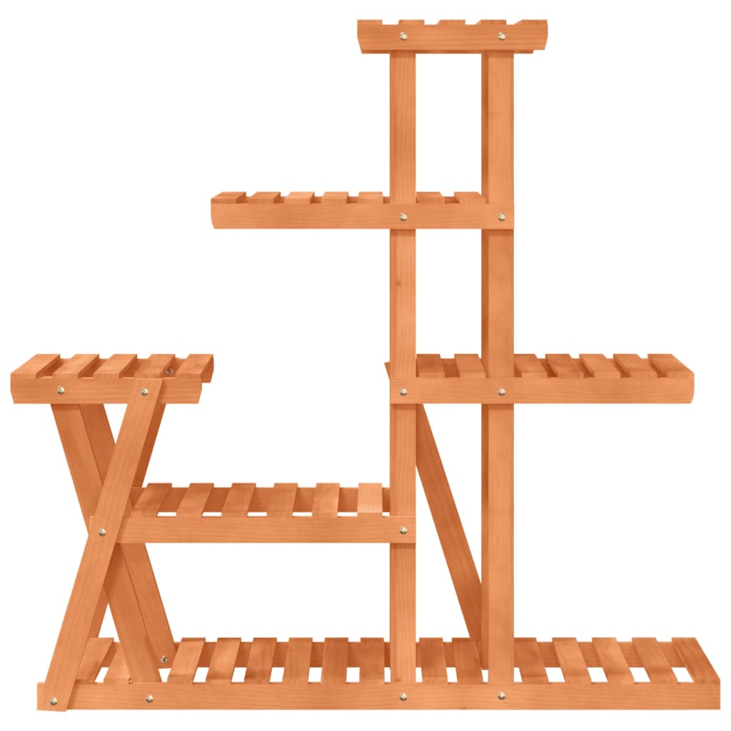vidaXL Suport pentru flori, 95 x 25 x 96 cm, lemn masiv de brad vidaXL Suport pentru flori, 95 x 25 x 96 cm, lemn masiv de brad