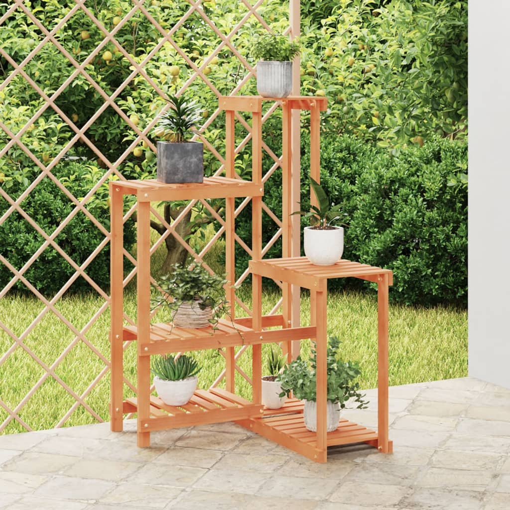 vidaXL Suport pentru flori, 62,5x61,5x101,5 cm, lemn masiv de brad vidaXL Suport pentru flori, 62,5x61,5x101,5 cm, lemn masiv de brad