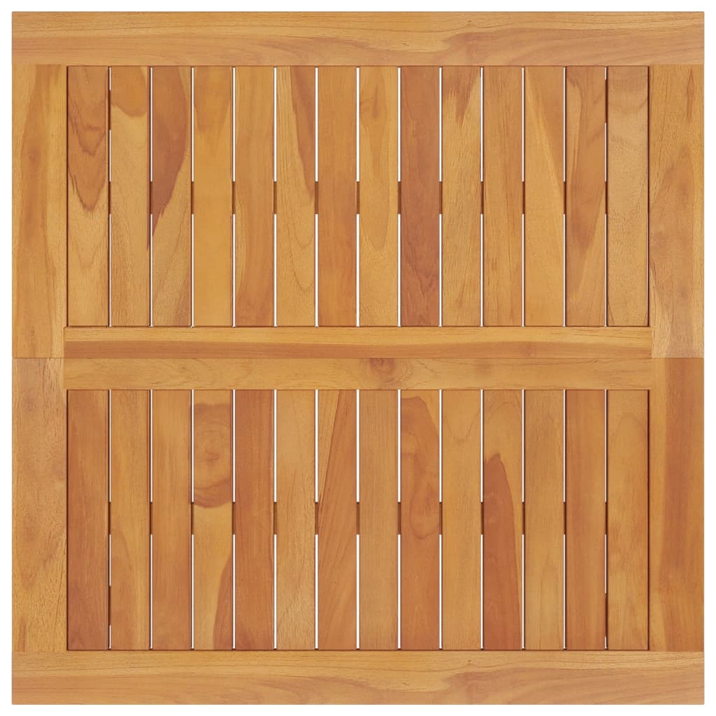 vidaXL Masa Batavia, 85x85x75 cm, lemn masiv de tec vidaXL Masa Batavia, 85x85x75 cm, lemn masiv de tec