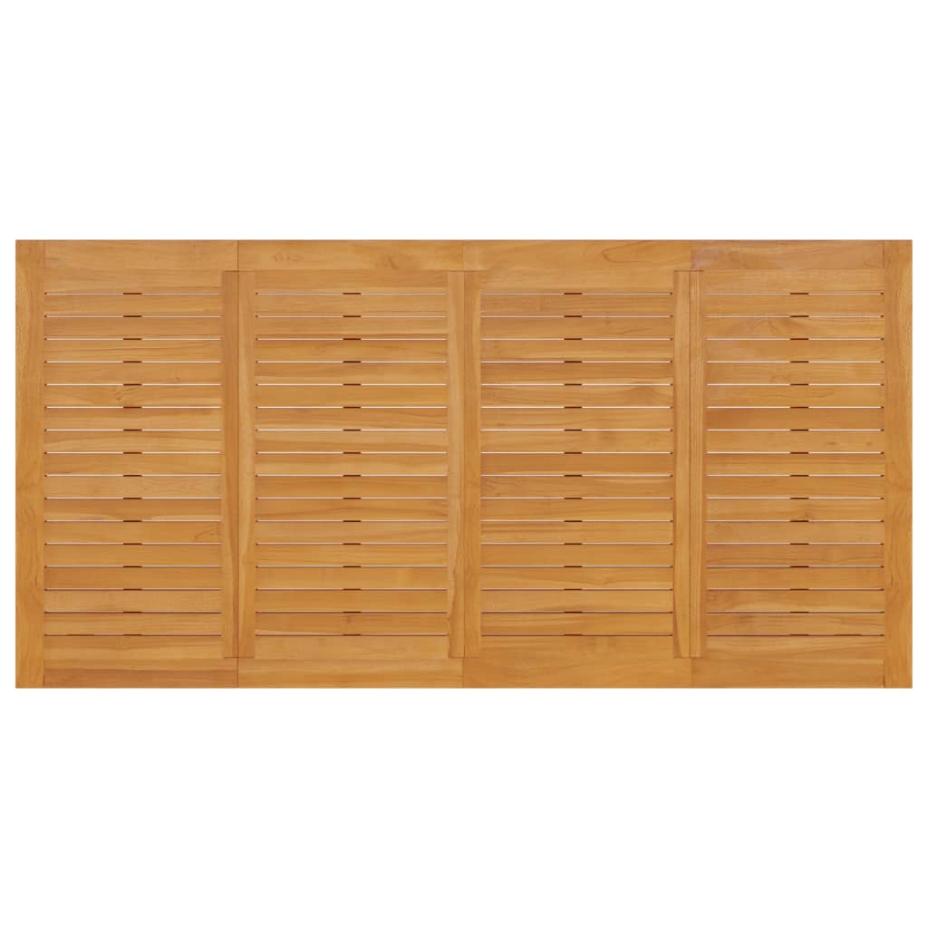 vidaXL Masa Batavia, 200x100x75 cm, lemn masiv de tec vidaXL Masa Batavia, 200x100x75 cm, lemn masiv de tec