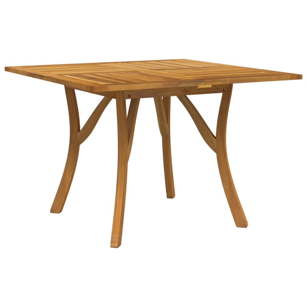 vidaXL Masă de grădină, 110x110x75 cm, lemn masiv de acacia vidaXL Masă de grădină, 110x110x75 cm, lemn masiv de acacia