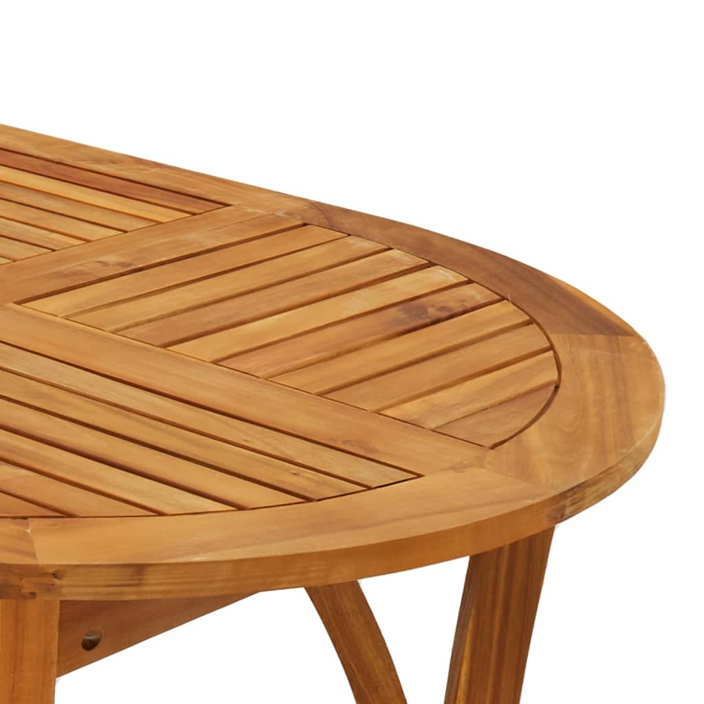 vidaXL Masă de grădină, 150x90x75 cm, lemn masiv de acacia