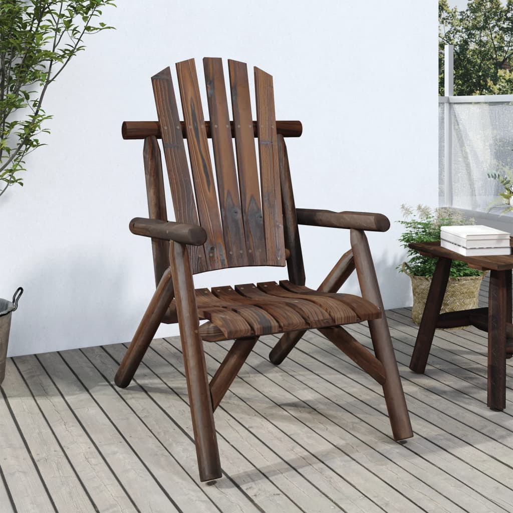 vidaXL Scaun de grădină, 68x86x103 cm, lemn masiv de molid vidaXL Scaun de grădină, 68x86x103 cm, lemn masiv de molid