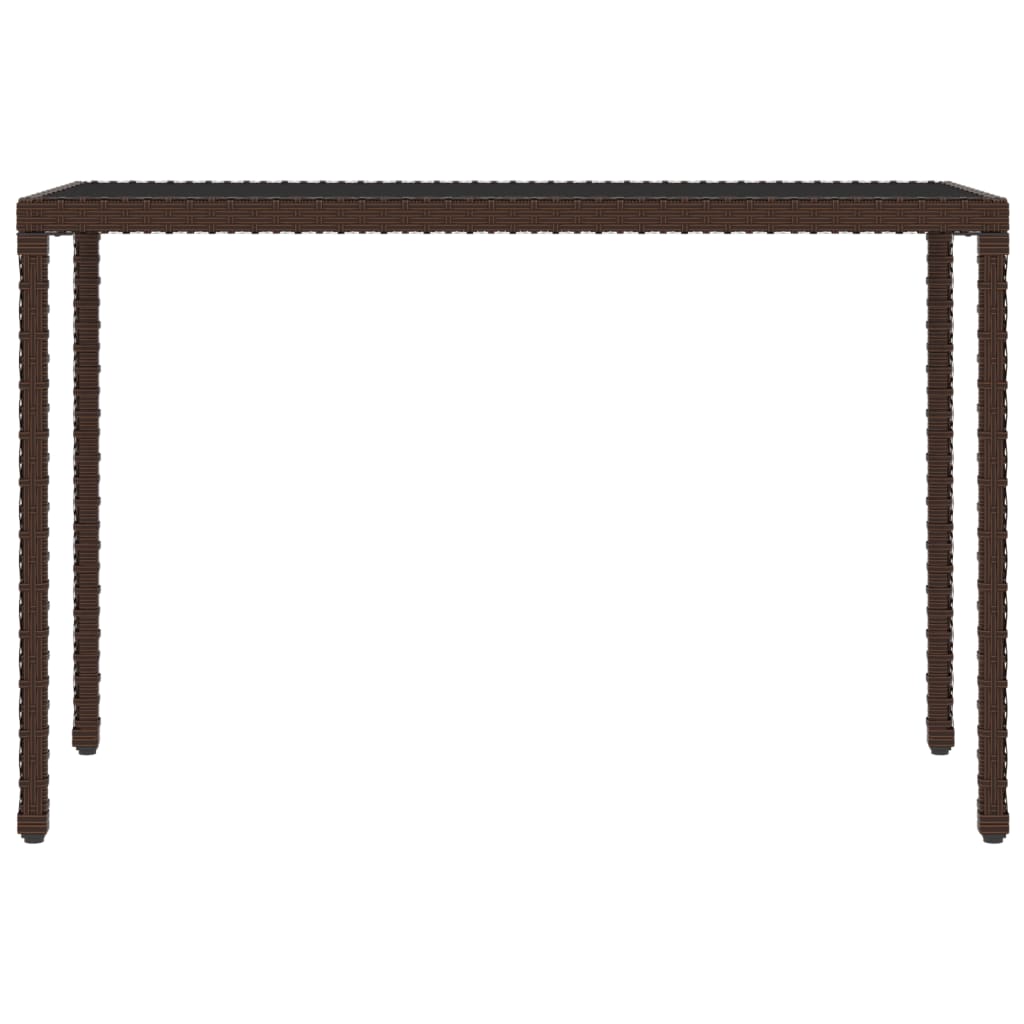 vidaXL Set mobilier de grădină, 6 piese, cu perne, maro, poliratan vidaXL Set mobilier de grădină, 6 piese, cu perne, maro, poliratan