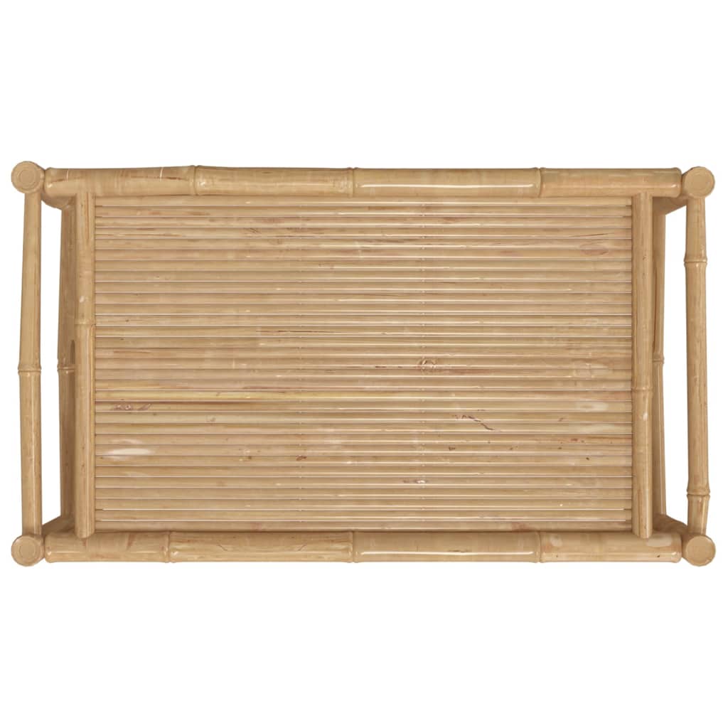 vidaXL Măsuță de cafea de grădină, 100x55x33 cm, bambus vidaXL Măsuță de cafea de grădină, 100x55x33 cm, bambus