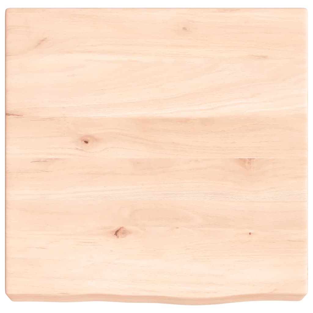 vidaXL Poliță de perete, 40x30x(2-6) cm, lemn masiv de stejar netratat