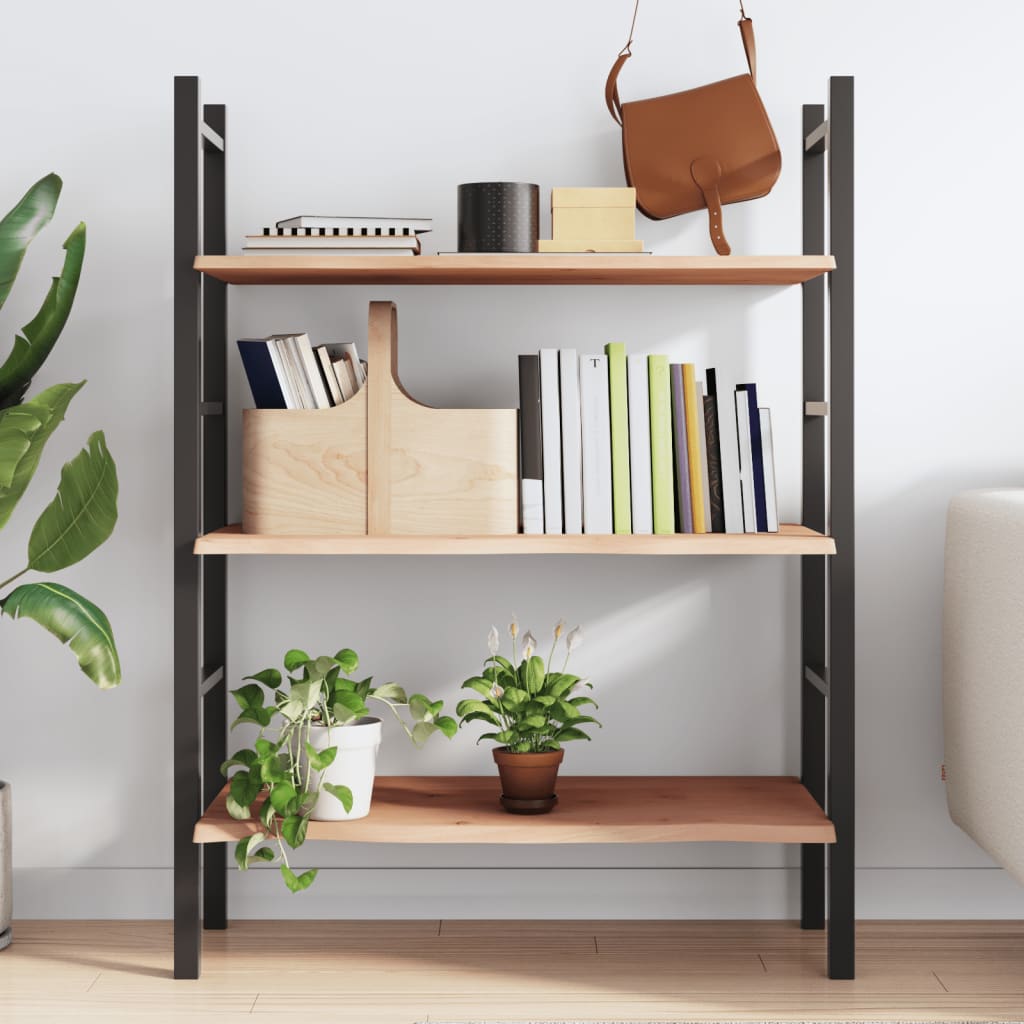 vidaXL Poliță de perete, 100x40x2 cm, lemn masiv de stejar netratat vidaXL Poliță de perete, 100x40x2 cm, lemn masiv de stejar netratat