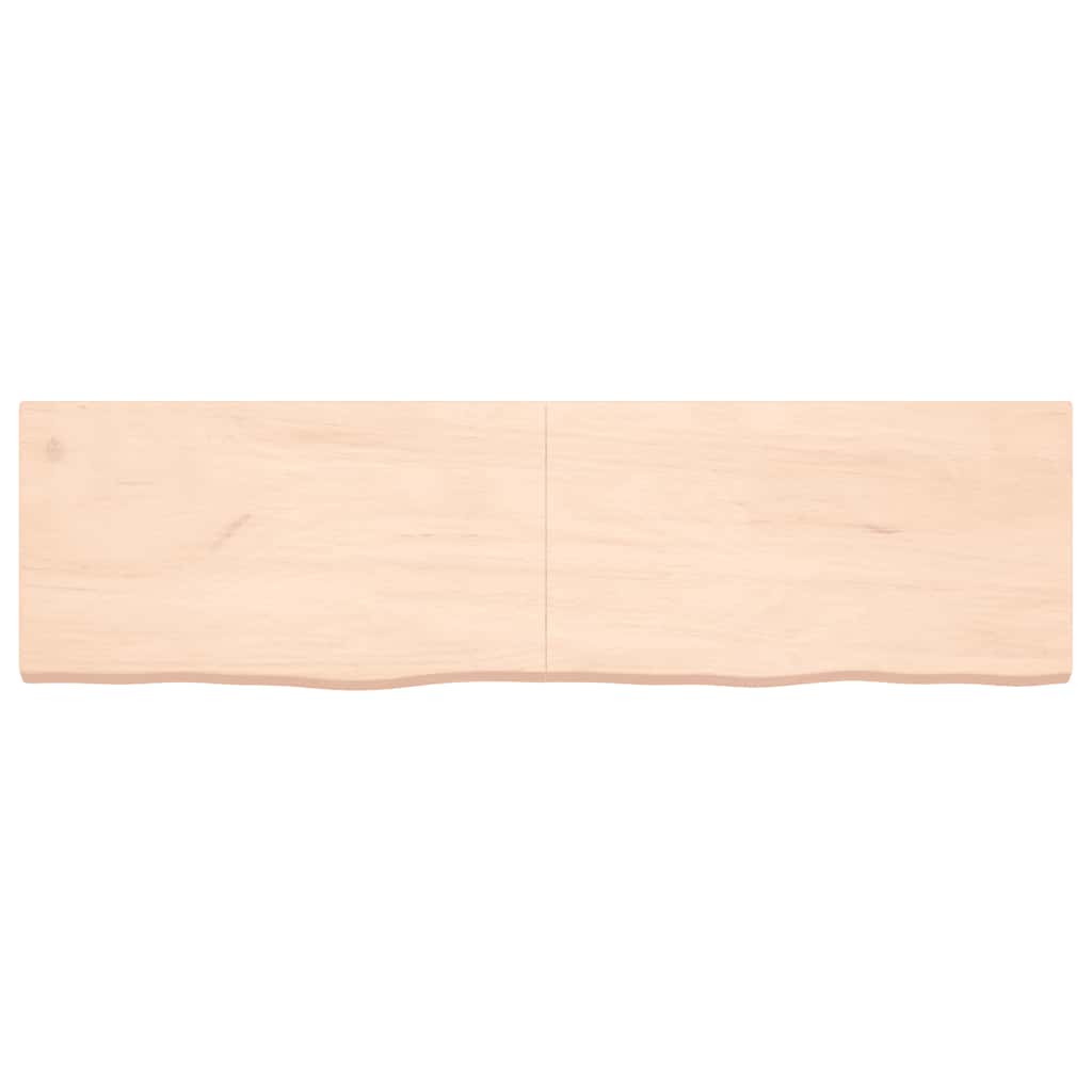 vidaXL Poliță de perete, 180x50x(2-6)cm, lemn masiv de stejar netratat vidaXL Poliță de perete, 180x50x(2-6)cm, lemn masiv de stejar netratat