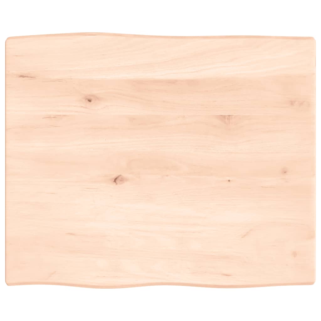 vidaXL Blat masă 60x50x2 cm lemn masiv stejar netratat contur organic vidaXL Blat masă 60x50x2 cm lemn masiv stejar netratat contur organic