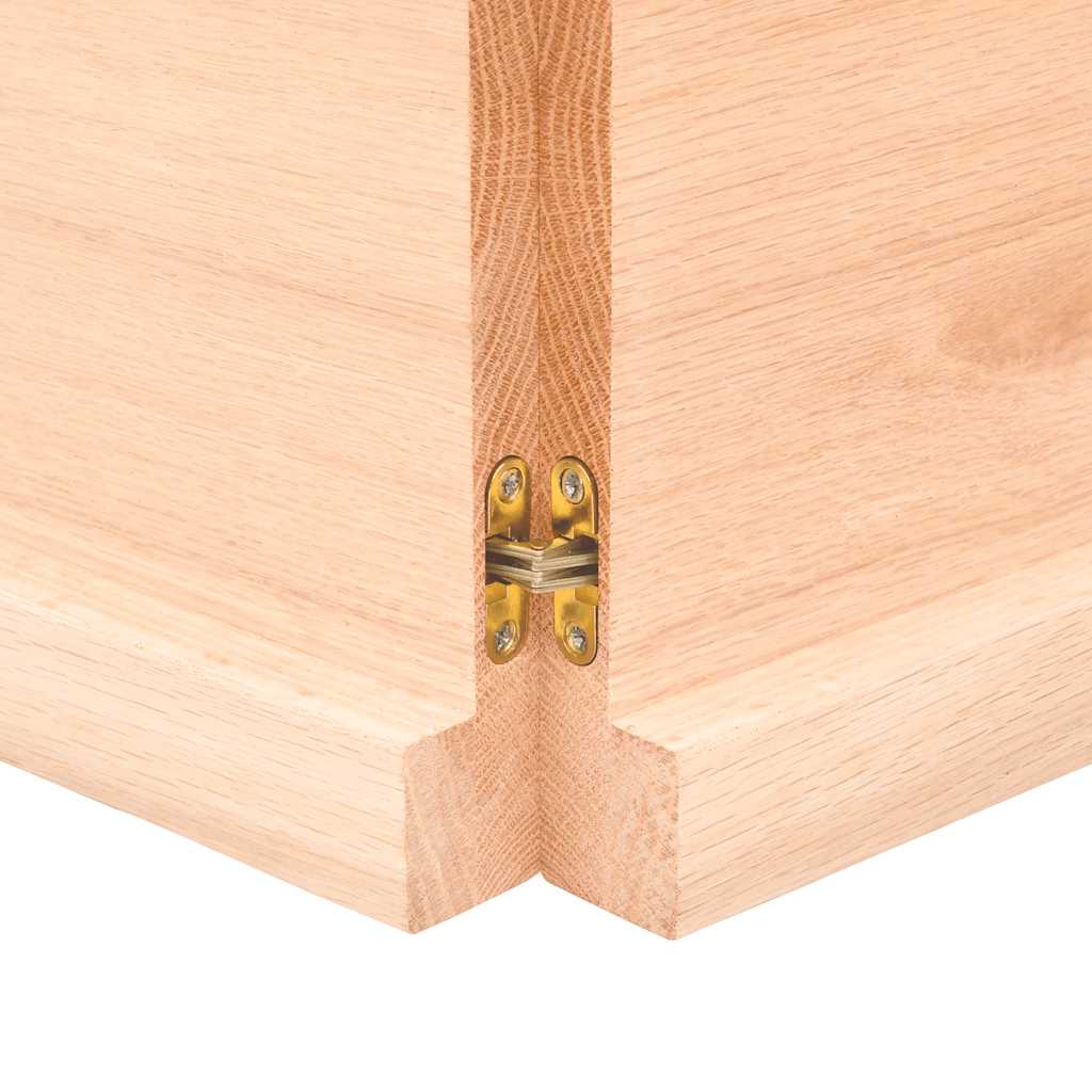 vidaXL Blat masă 180x60x(2-4) cm lemn stejar netratat contur organic