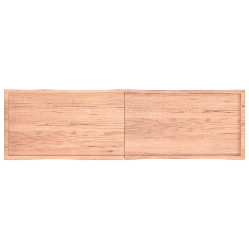 vidaXL Blat masă, 220x60x(2-6) cm, maro, lemn tratat contur organic vidaXL Blat masă, 220x60x(2-6) cm, maro, lemn tratat contur organic