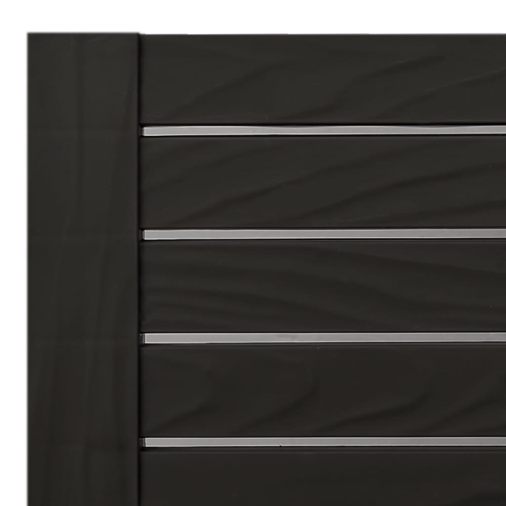 vidaXL Șezlong, negru, 155x58x83 cm, polipropilenă vidaXL Șezlong, negru, 155x58x83 cm, polipropilenă