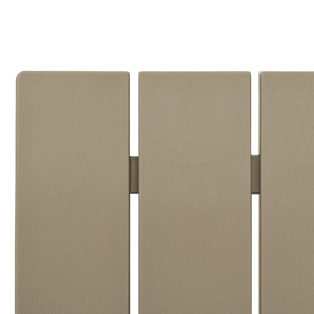 vidaXL Scaun Adirondack, maro deschis, 75x88,5x89,5 cm, polipropilenă vidaXL Scaun Adirondack, maro deschis, 75x88,5x89,5 cm, polipropilenă