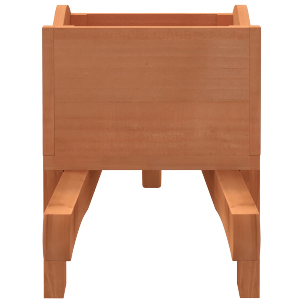vidaXL Jardiniere tip roabă, 2 buc., 47x15x19 cm, lemn masiv de brad vidaXL Jardiniere tip roabă, 2 buc., 47x15x19 cm, lemn masiv de brad