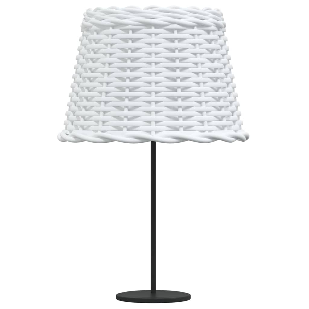 vidaXL Abajur de veioză, alb, Ø30x20 cm, răchită vidaXL Abajur de veioză, alb, Ø30x20 cm, răchită