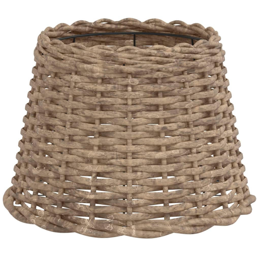 vidaXL Abajur veioză, maro, Ø30x20 cm, răchită vidaXL Abajur veioză, maro, Ø30x20 cm, răchită