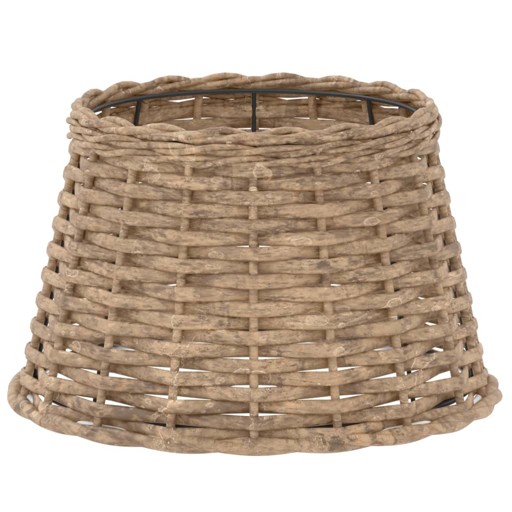 vidaXL Abajur veioză, maro, Ø38x23 cm, răchită vidaXL Abajur veioză, maro, Ø38x23 cm, răchită