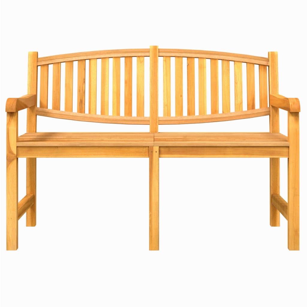 vidaXL Bancă de grădină, 149,5x60x90 cm, lemn masiv de tec vidaXL Bancă de grădină, 149,5x60x90 cm, lemn masiv de tec