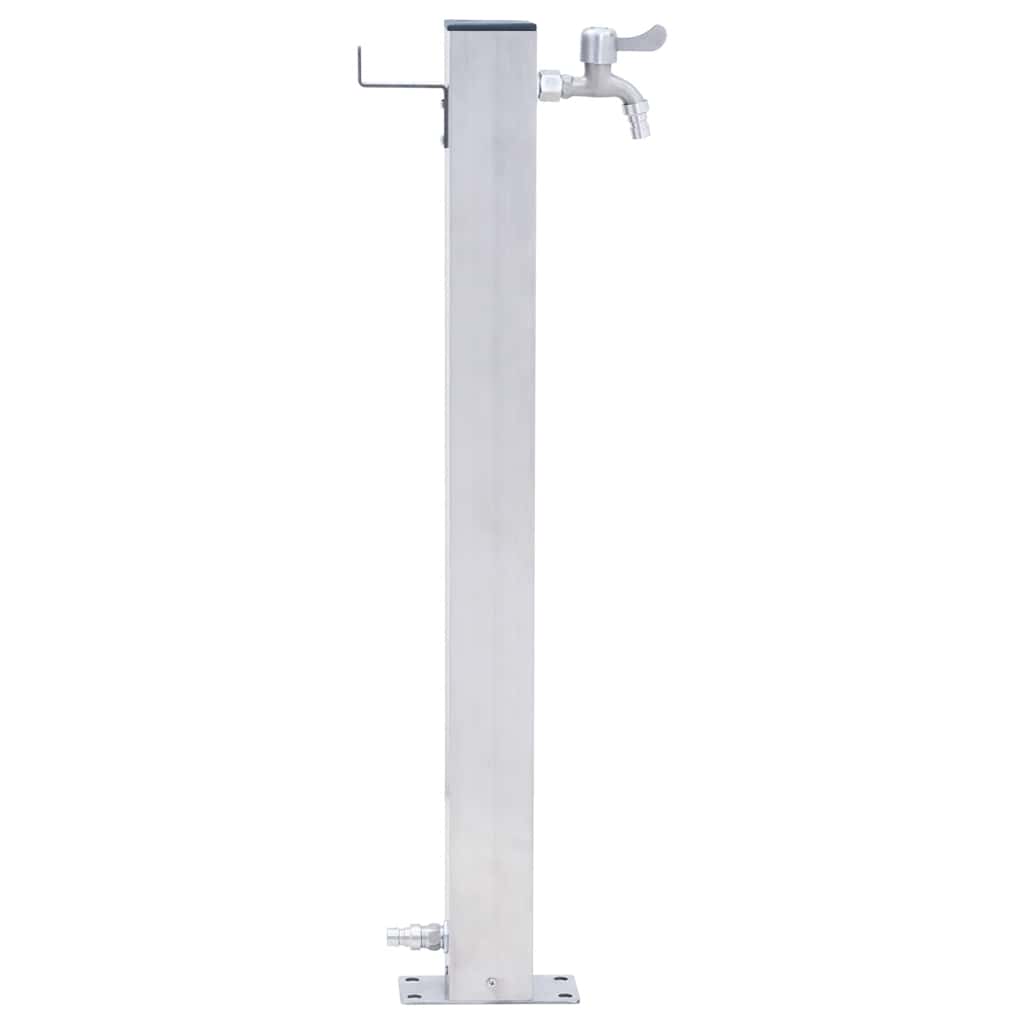 vidaXL Coloană de apă de grădină, 60 cm, oțel inoxidabil, pătrat vidaXL Coloană de apă de grădină, 60 cm, oțel inoxidabil, pătrat